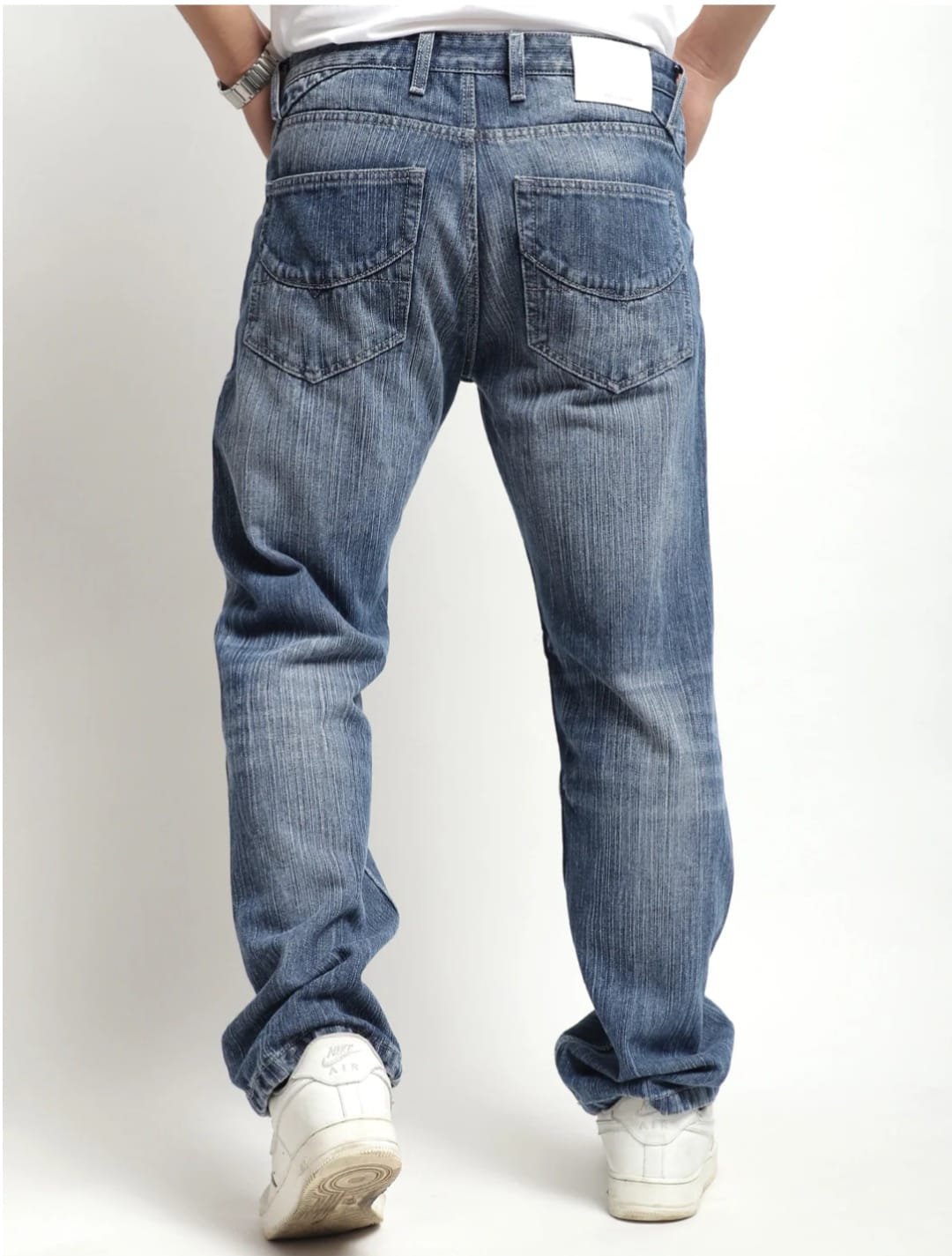 Prime CO Ripped Blue Denim Jeans