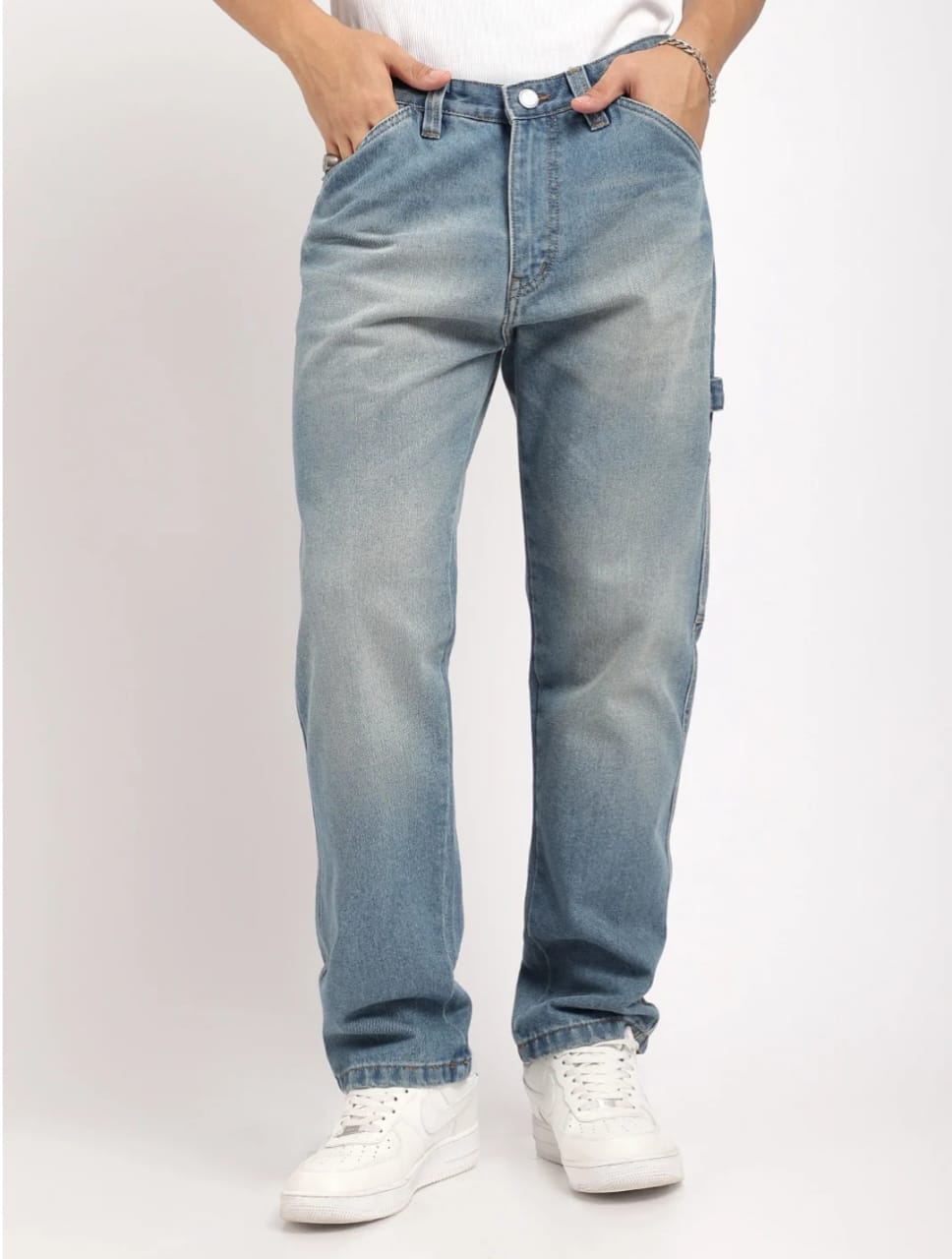 Borough Lane Tint Blue Denim Jeans